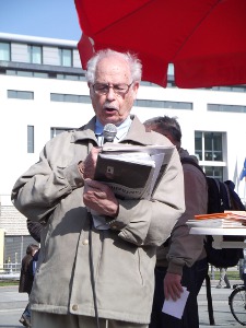 Victor Grossmann, Aktionstag Freiheit für die fünf Kubaner, 17. März 2012 in Berlin
