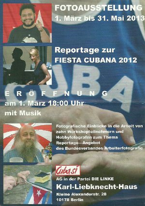 Fotoausstellung: Reportage zur Fiesta Cubana 2012
