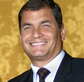 Rafael Correa, Präsident von Ecuador